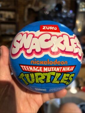 Snackles Teenage Mutant Ninja Turtles Surprise Ball - Blue